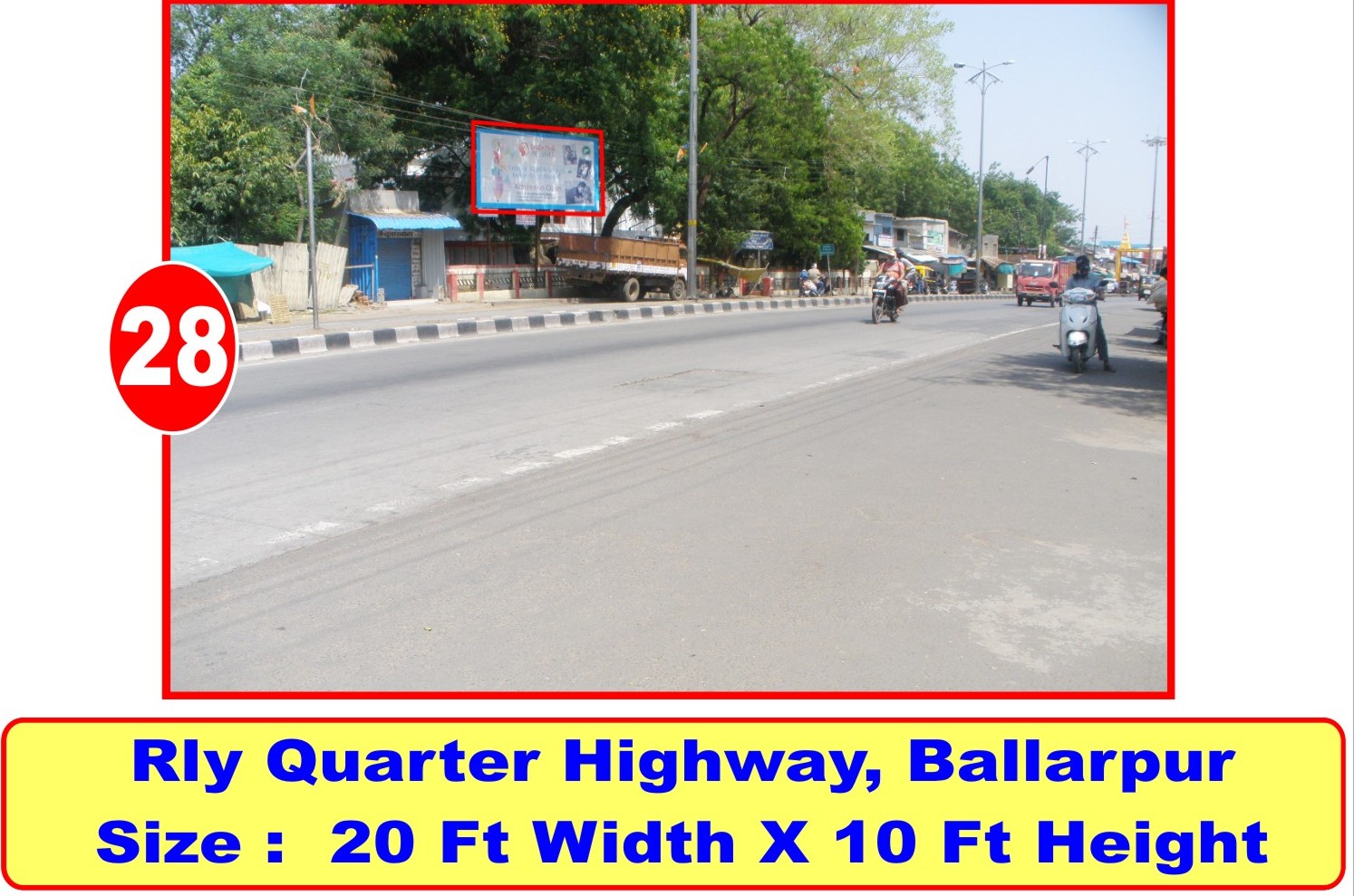 Ballarpur hoarding
